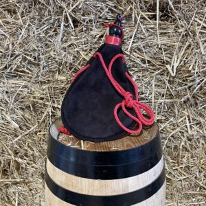 Leather boot for wine 1l