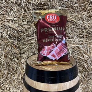 Premium Iberian ham chips Enrique Tomas Frit Ravich